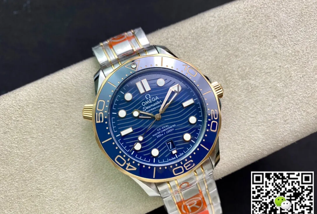 Omega Seamaster Diver 300M 210.20.42.20.03.001 OR Factory 1:1 Best Edition Replica Watch Blue Bezel